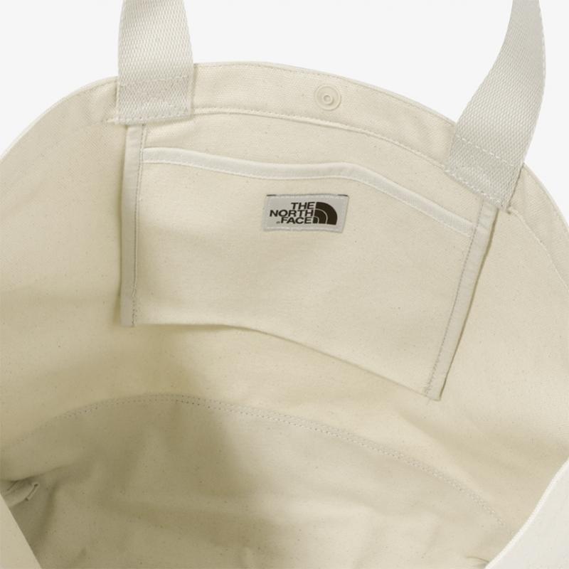 The North Face Block Canvas Bag Cre White