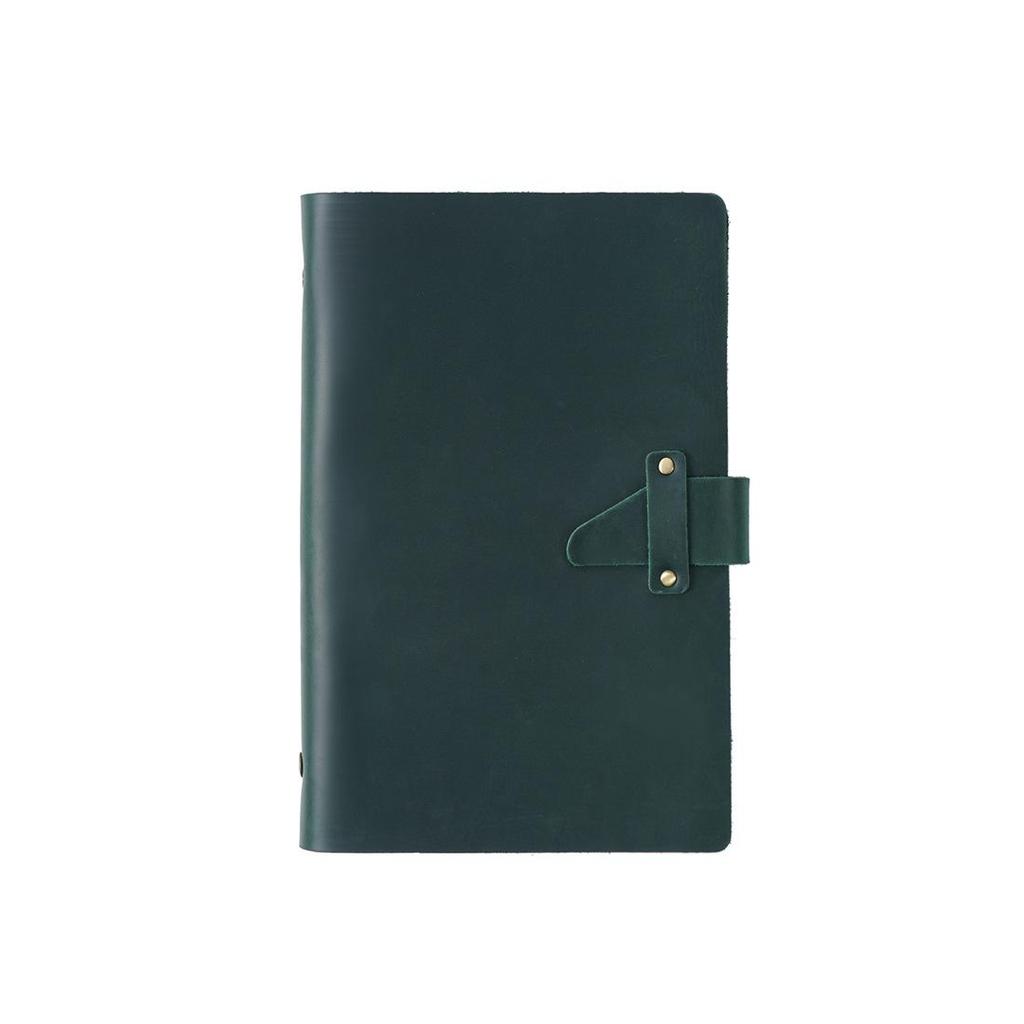 A5 Vintage Handmade European Style Notebook & A6 Diary, A7 Loose-Leaf Cowhide Notepad for Office and Business Use.