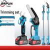 BAIPUXI Cordless Electric Telescopic Pole Pruner Saw CN plug (adapter included)