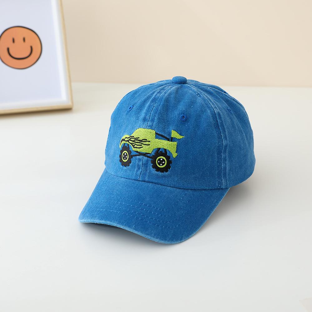 JYL TS DIY Грузовик Детская Кепка Стирка Винтаж Бейсболка Хлопок