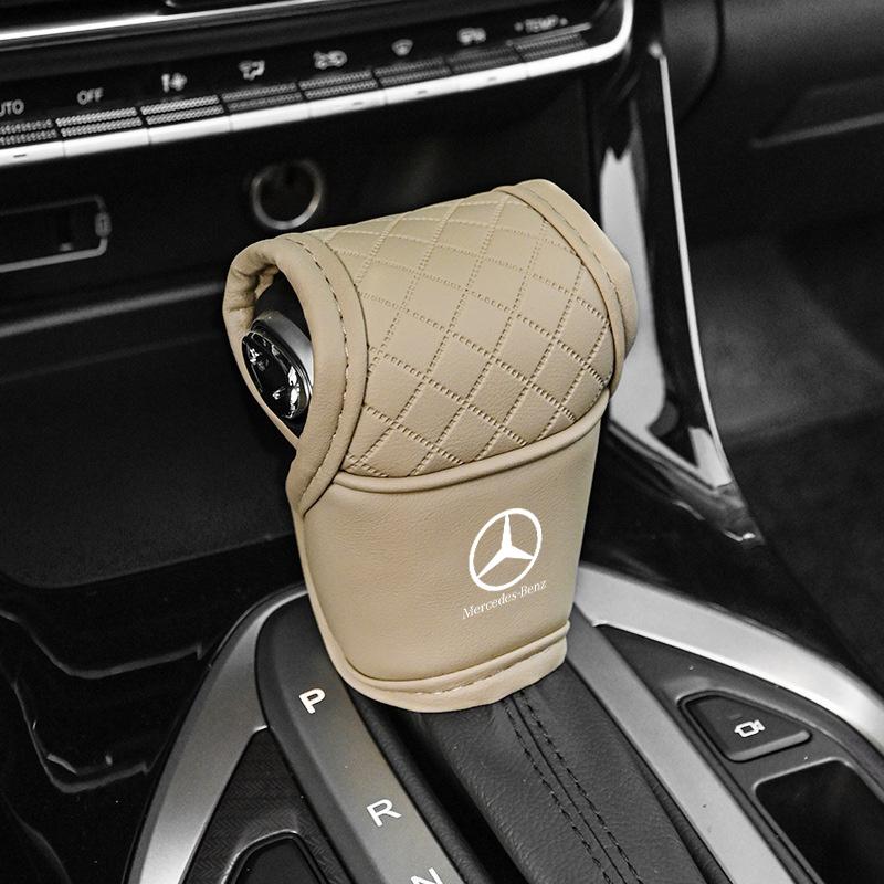 CSB1 Car Gear Shift Knob Protector Cover For Mercedes Benz A C E S G Class GLA CLA GLK GLC CLS W204 W463 W176 W251 W205 Accessories