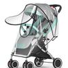 Universal Stroller Rain Cover Baby Car Weather Wind Sun Shield Transparent Breathable Trolley Umbrella Raincoat Accessories 2025