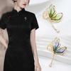 Imitation Pearl Brooches Dragonfly/Butterfly Shaped Jewelry Pin Badge Pin  Clothing Accessories
