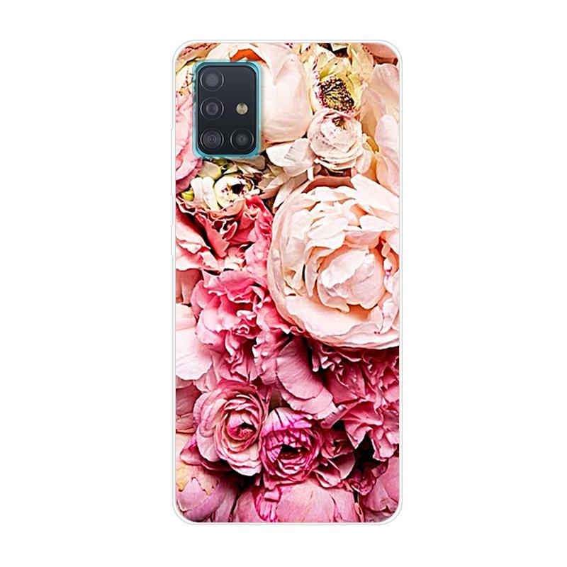 Для чехла Samsung Galaxy A71 A51 M31 Чехол M31S Мягкий силиконовый задний чехол для Samsung A71 M31S Чехол A 51 Ударопрочный чехол M31 Чехол