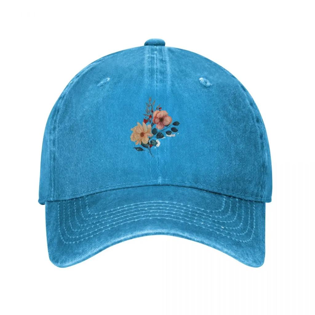 Vintage Florals Baseball Cap birthday New In The Hat Kids Hat Golf Hat Unisex Womens Hats Unisexs