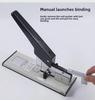 Heavy-Duty Long Arm Stapler for Thick Books, 210-Page Capacity, Ideal for Office and Students