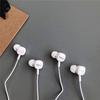 Universal Cute Cartoon Earbuds Bass In-Ear Wired Mic Earphone with Storage Box