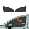 Cartist 2025 Latest Model Mesh Mesh Curtains for Toyota New Sienta 3rd Generation Blackout Car UV Light Instructions Easy Interior 2 Panels