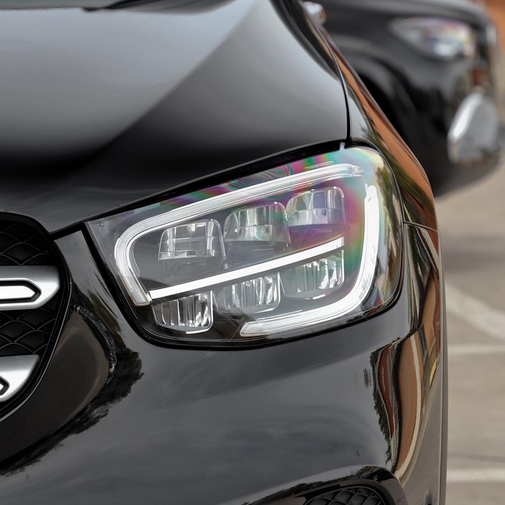 Для Mercedes-Benz GLC W253 GLC200 GLC260 GLC300 2020 2021 2022 Автомобильный чехол для фары Стекло фары Автомобильный корпус-чехол