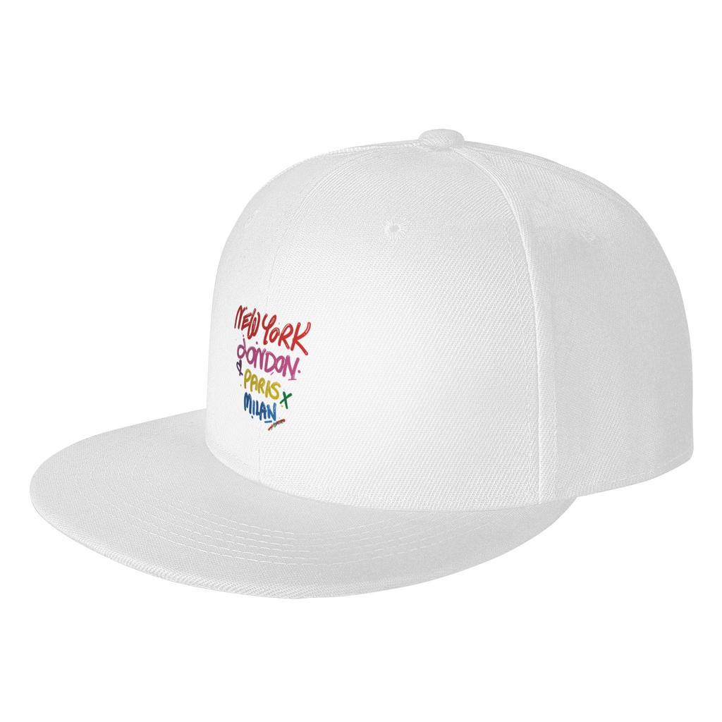 Fashion City City Love Flat Brim Sun Hat Sporty Style Summer Women Cap