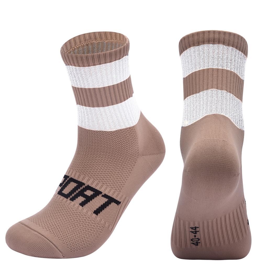 Men's and Children's Night Riding Reflective Cycling Socks Breathable Cycling Socks Running Socks Fitness Socks