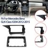 Автомобильная панель-рамка для установки магнитолы для Mercedes GLK-Class X204 12-15