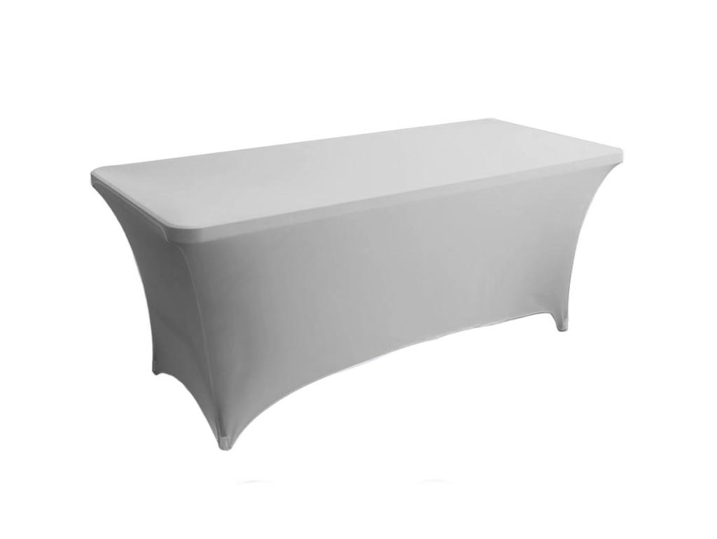 Table Cover 180Cm Grey Elastic