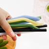 Healthy Eco Friendly Drinking Bent Glass Straws 200mmx8mm Reusable Glass Straws Set Multicolor for Cocktail Smoothie Milkshake