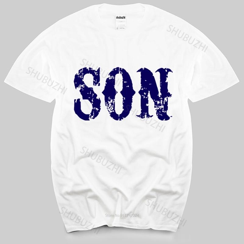 cotton tshirt men summer tees Men Son TShirtSons Gang Cut Reaper Patch Biker Anarchy Jax Bikeer fashion brand teeshirt homme