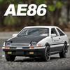 1:36 Ae86 Классический Киномобиль Модель Игрушка Двери Открываются Звук Свет Модели Оттяни Назад Сплав Литье Под Давлением Миниатюрные Игрушки Коллекция Подарки