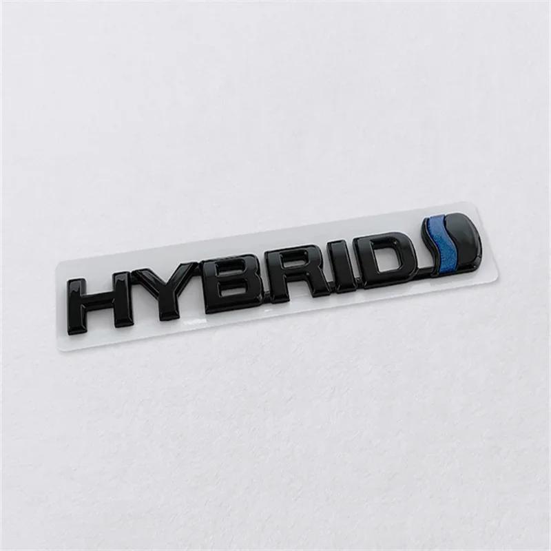 ABS Car Body Fender Side Badge Trunk Sticker for Toyota HYBRID Aygo CHR Auris Rav4 Corolla 4Runner Avalon Avensis Camry