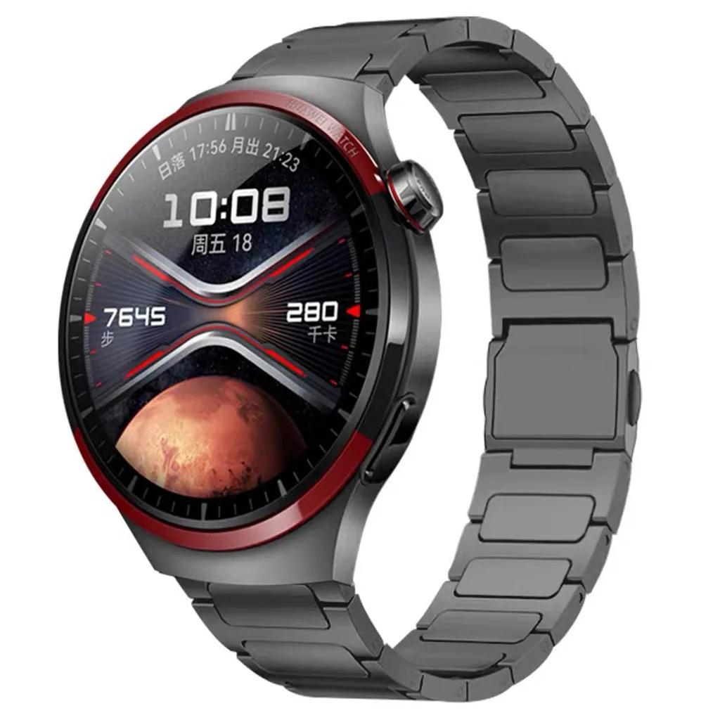 22мм Магнитный Титановый Ремешок Для Huawei Watch GT5/GT5Pro 46мм 4/3 Pro Ultimate Ремешок Для Amazfit Balance GTR 4/3/2 47мм Браслет