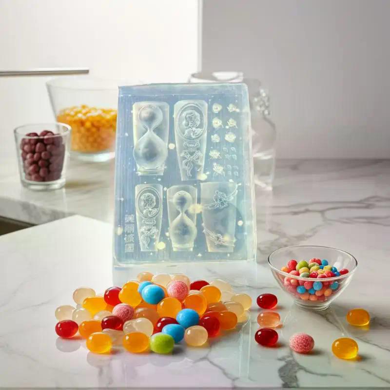 3D Форма Змея Силиконовая Декор для Маникюра DIY Дизайн Розы Прозрачные Шаблоны для Ногтей Инструмент для Дизайна Маникюра Ювелирные Изделия Поделки