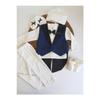 0 6 Months Newborn 100% Cotton 6 Pieces Tuxedo Suit Circumcision Cover