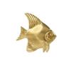 Retro Cabinet Door Knobs Luxury Wardrobe Drawer Pulls Trendy Shell Fish Brass Handle  Cupboard