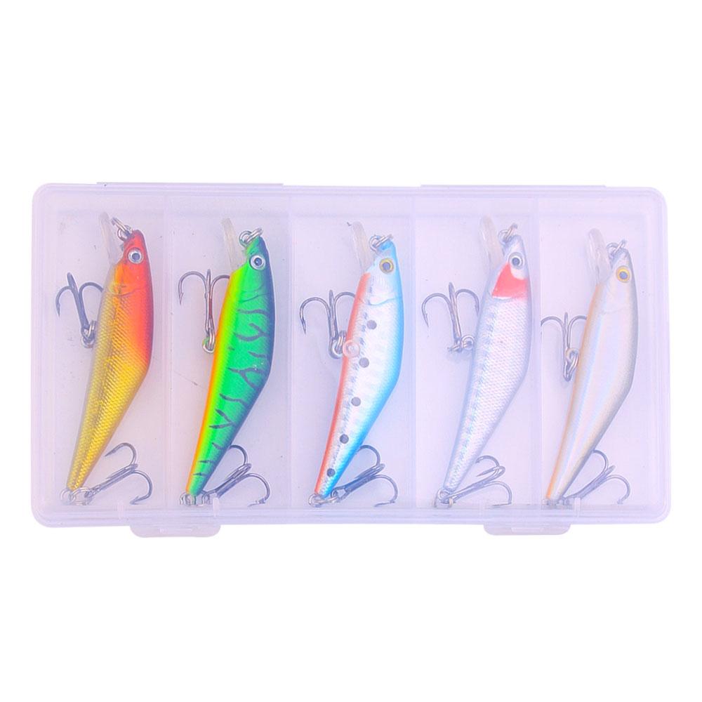 Deep Drive Simulation Minnow Fishing Lure Long Casting Hard Lure With 3 Treble Hooks Wobble Fishing Tackles