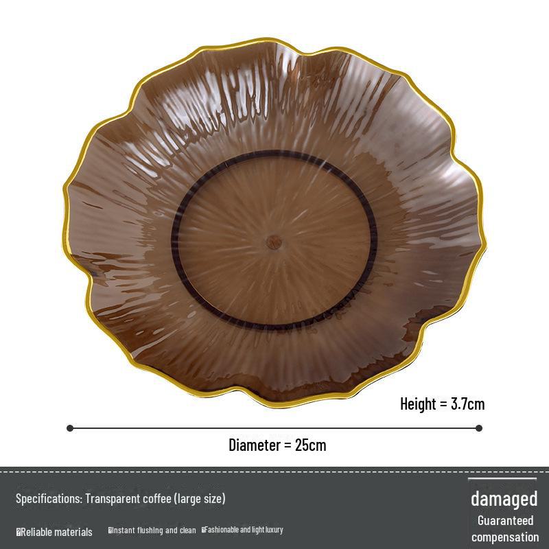 Multilayer Fruit Plate for Living Room, Coffee Table, Front Desk, Beauty Salon. Perfect for Snacks, Desserts, and Fruit. Great As an Ornament.