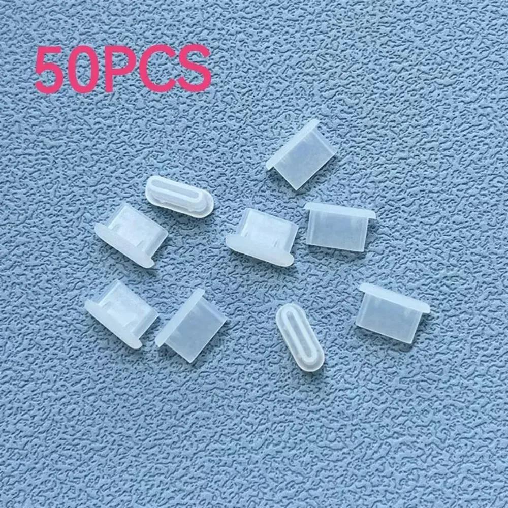 Пылезащитная заглушка Type-C Силиконовая заглушка для порта USB C Защита порта зарядки Совместима с большинством телефонов и ноутбуков с USB C Черная
