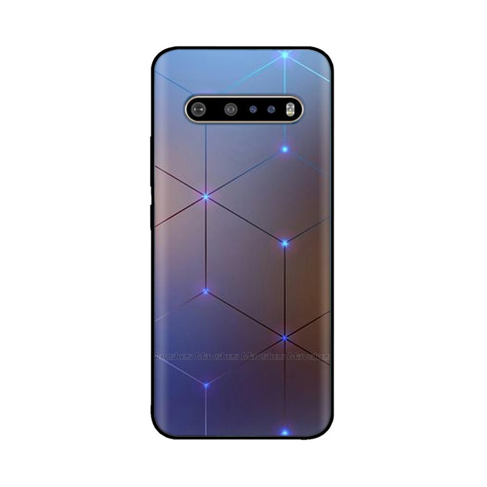 Для чехла LG V60 ThinQ 6.8" Мягкий силиконовый ТПУ чехол для телефона Funda Для LG V60 ThinQ 5G V 60 Задняя крышка lgV60 ThinQ coque Бампер Оболочка
