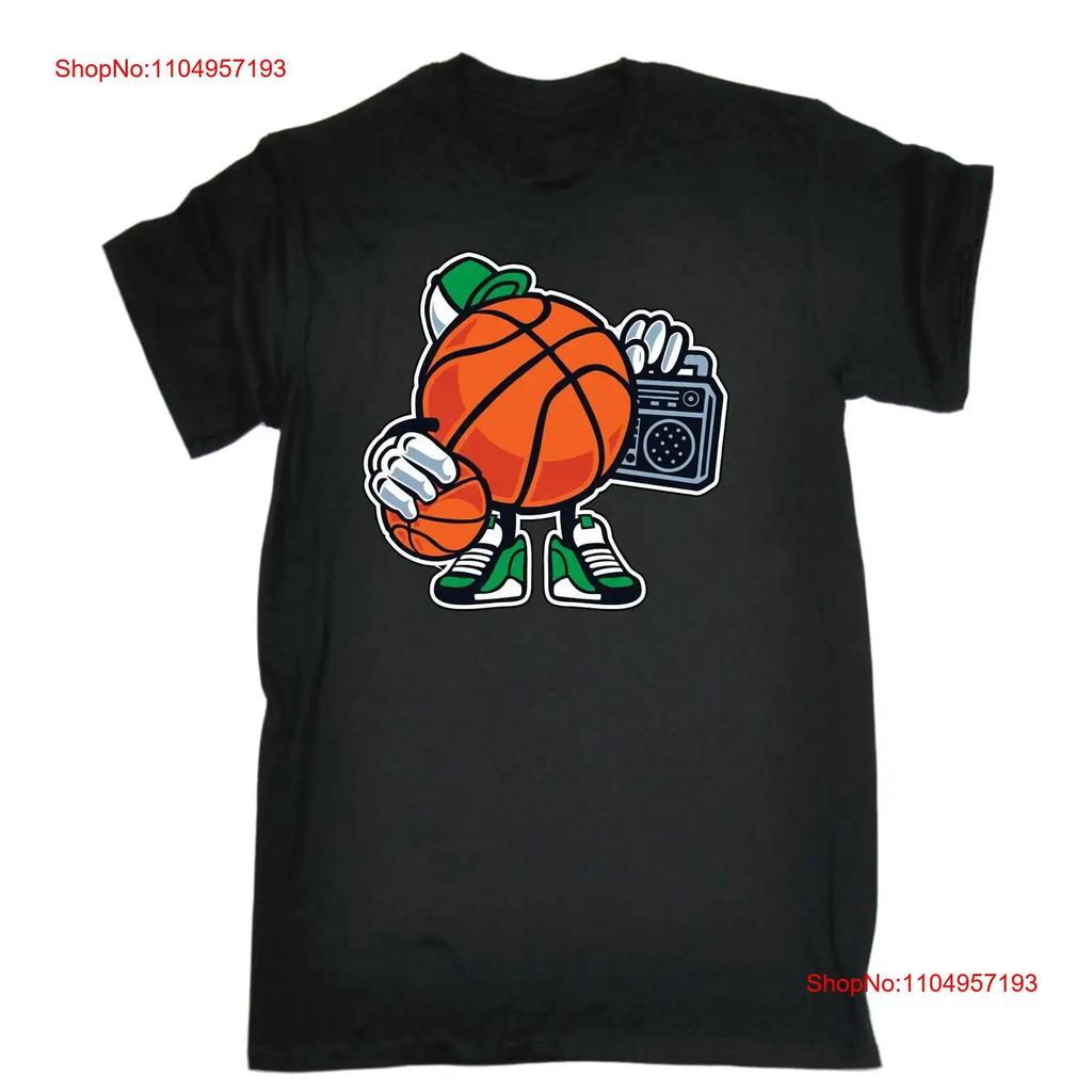 Street Basketball Cartoon Retro Mens Funny T Shirt vintage Washed graphic Top For Everyday Wear Slightly fashion Stylish Soft