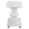 Beauty Instrument Stand Cart 3 Tier Rolling Storage Stand Mobile Cart with Wheel for Spa