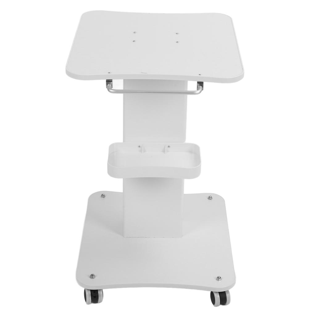 Beauty Instrument Stand Cart 3 Tier Rolling Storage Stand Mobile Cart with Wheel for Spa