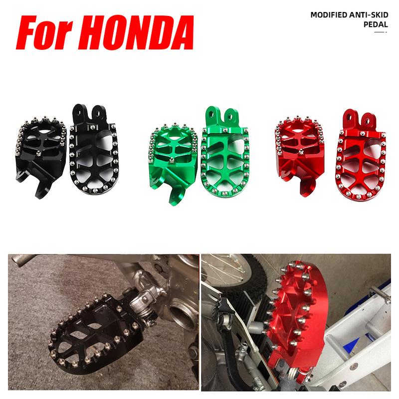 Подножки Педали Подставки для ног Для Honda CR 80 85 R CRM 250 XR 400 R CRF 230 1000 L DTC Для KAWASAKI KLX 250 S 300 R KLR 650