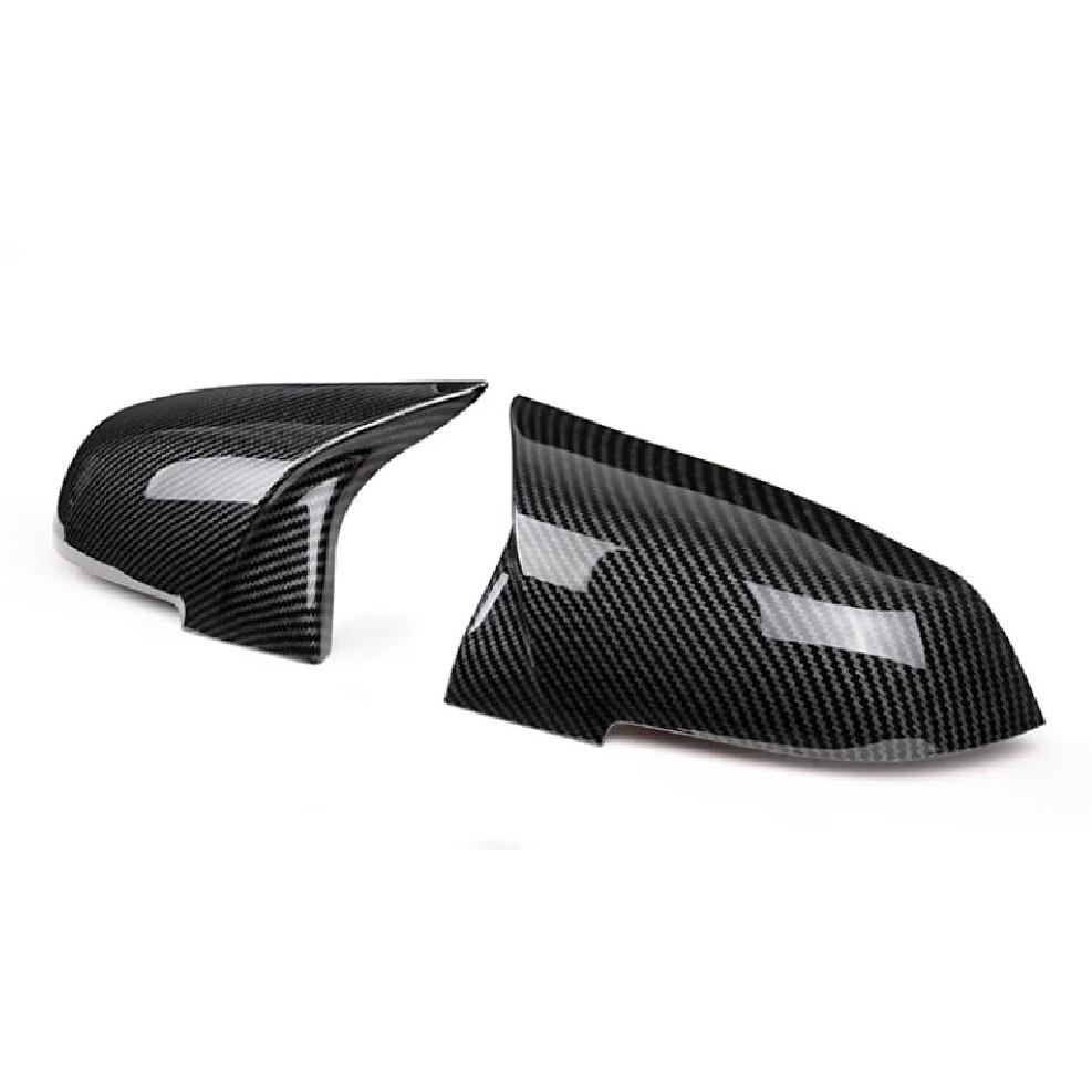 For BMW 1 2 3 4 Series F20 F30 F31 F32 F36 2012 - UP 320i 328i 330d 335i M3 M4 Look Replacement Style Carbon Fiber Mirror Cover