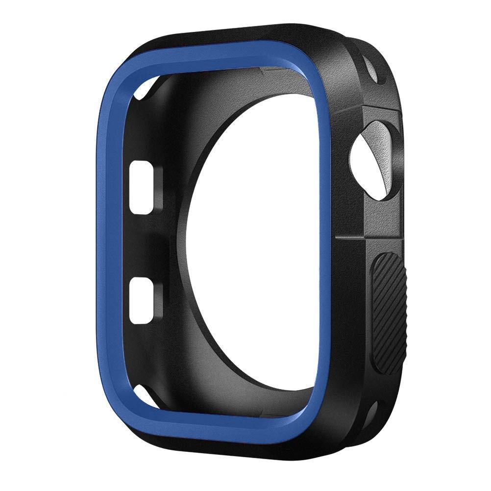 Чехол для Apple Watch 8 Ultra 7 6 SE 5 4 3 Iwatch 44 мм 40 42 38 мм Защитная пленка для экрана силиконовый защитный бампер для Iwatch 40 мм 41 45 мм 49 мм