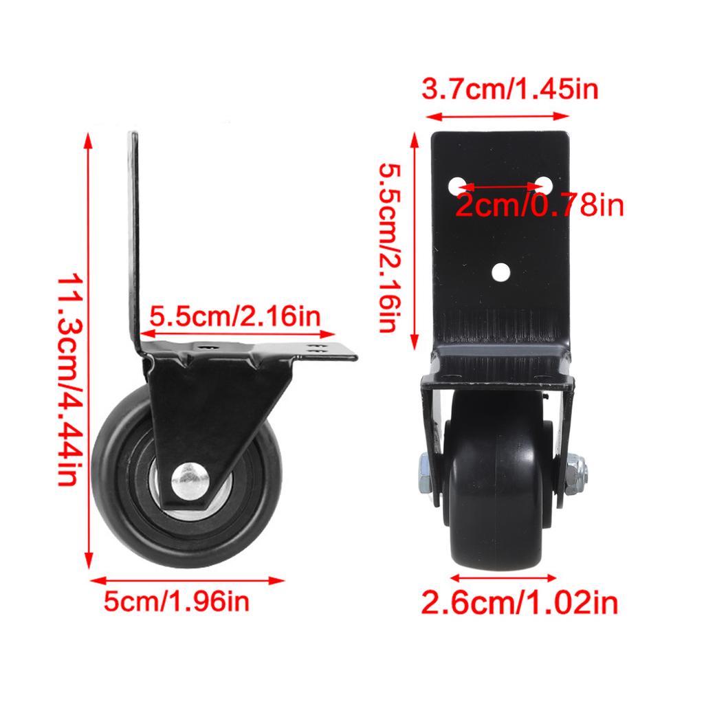 Дорожный кейс для перелётов, портативный громкоговоритель на колёсиках, колёса, колёса с прямоугольным крепежным фланцем, сменное колесо