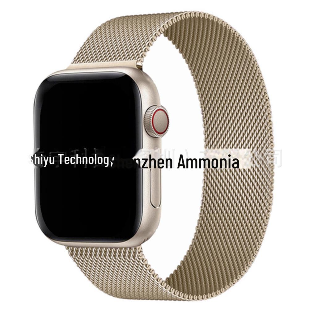 Совместимый металлический ремешок-петля для Apple Watch Series 5-9, SE