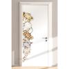 Right Facing Cute Safari Animals Door Wall Decoration Sticker