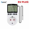 EU/US/FR Timer Socket Thermostat Digital Temperature Controller Socket Outlet With Timer Switch Sensor Probe Heating Cooling