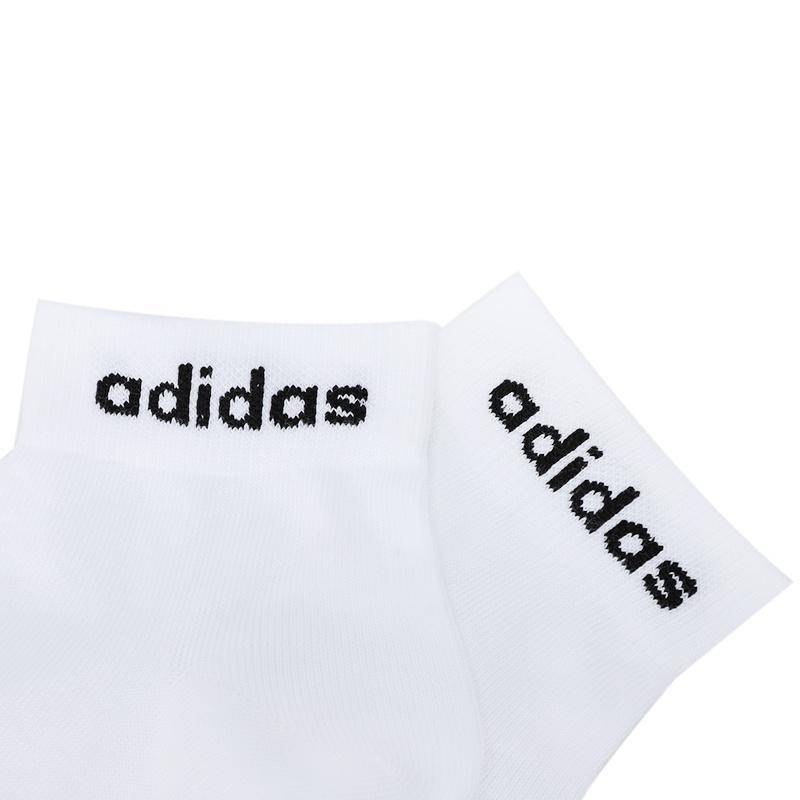 adidas neo Unisex Nc Ankle Socks 3 Packs White GE1380