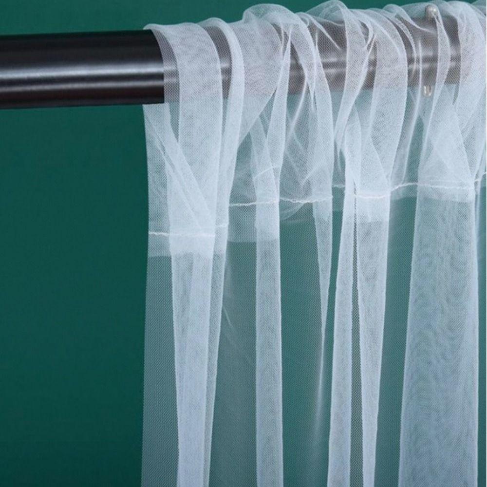 Rod Pocket Tulle Fabric Backdrop Multicolor Photography Background Drapes Wedding Decor
