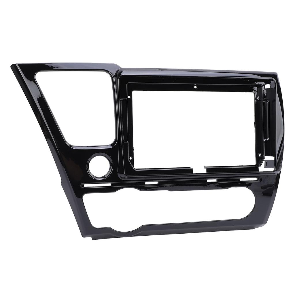 2 Din 9in Car Stereo Radio Fascia Protective Seamless Fit Navigation Fascia Panel Frame for Civic 20