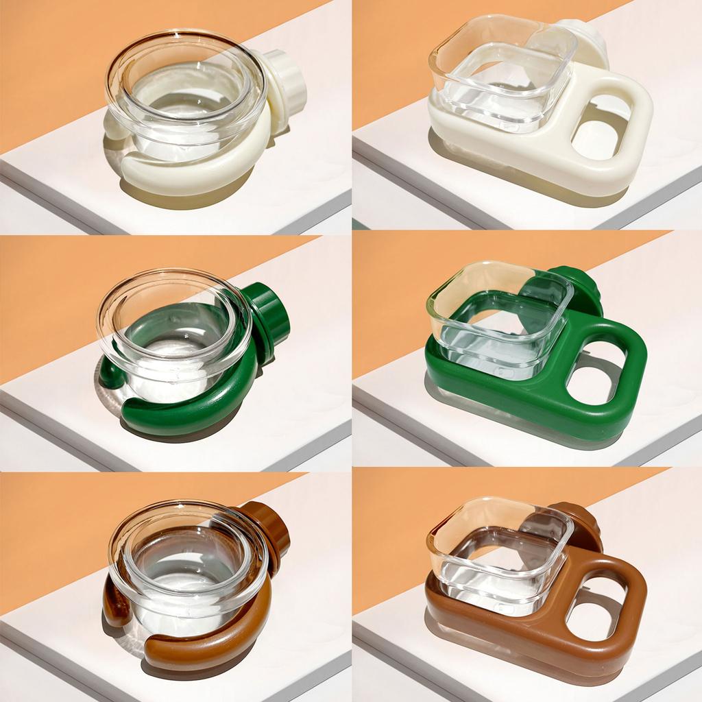 Пластиковая кормушка-миска для птичьей клетки с зажимом, легко устанавливается, прозрачная чашка для кормления попугаев, корелл и маленьких птиц