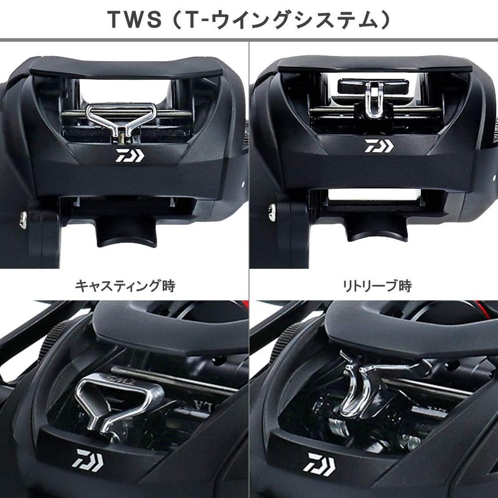 DAIWA Baitcasting Reel 19 TATULA TW 100HL 2019