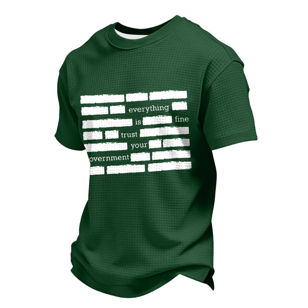 Мужская повседневная толстовка с длинным рукавом и принтом букв, посвященная годовщине США