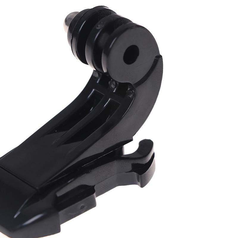 2 Pcs J-Hook Buckle Surface Mount Accessories Action Camera Helmet Fixed Base