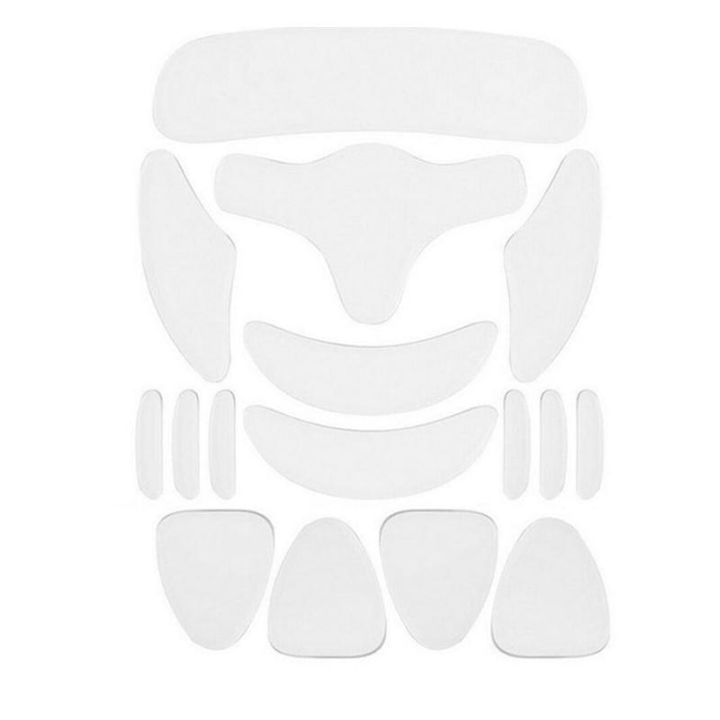 18 шт. силиконовая повязка на лоб для глаз, многоразовая наклейка для удаления морщин
