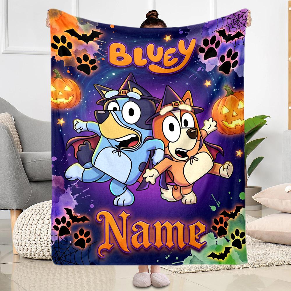 Halloween Costume Parade Personalized Text Blanket Cozy Personalized Blanket Durable Comfort Great for Office Office Chair Bedding Picnics