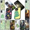 Soft Cover for Samsung Galaxy Note 20 9 8 S8 S10 S9 Plus A54 A33 A21S A31 M21 S10E A17 Coque Phone Case Cartoon Dinosaurs