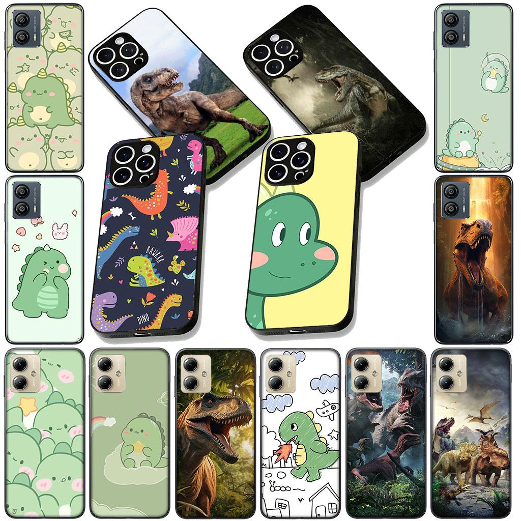 Soft Cover for Samsung Galaxy Note 20 9 8 S8 S10 S9 Plus A54 A33 A21S A31 M21 S10E A17 Coque Phone Case Cartoon Dinosaurs